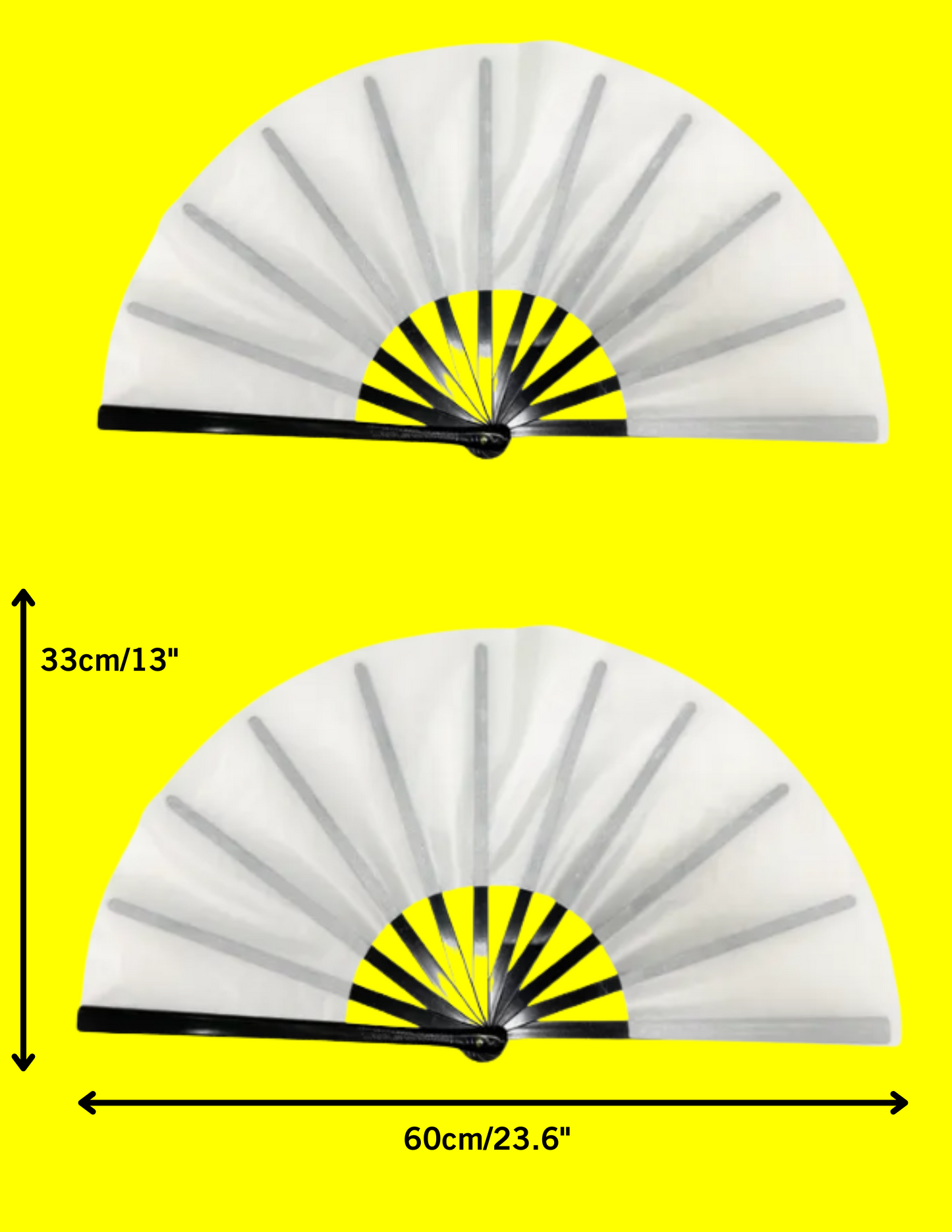Sublimation Clack Fan Blank