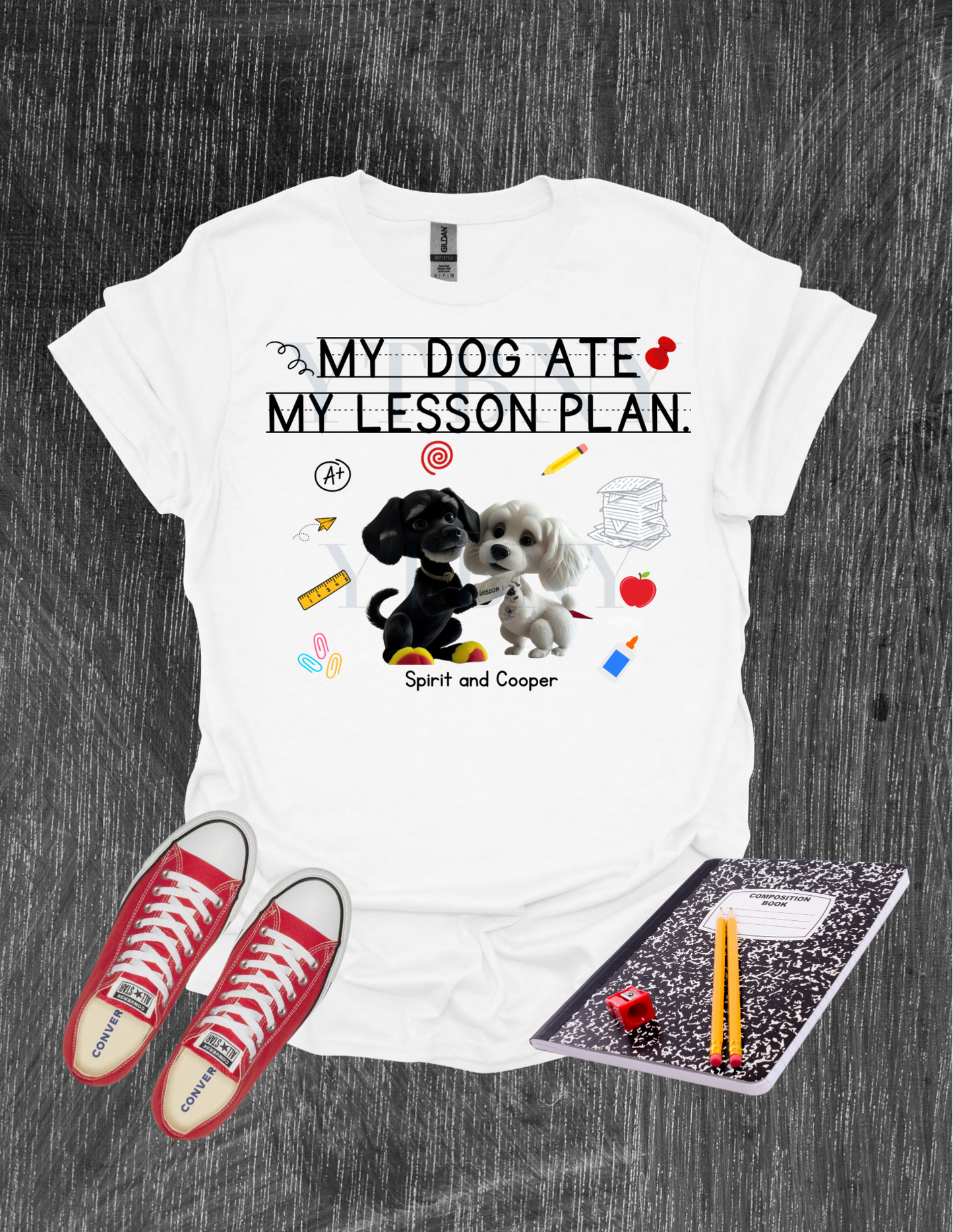 My Dog Ate My Lesson Plan Shirt