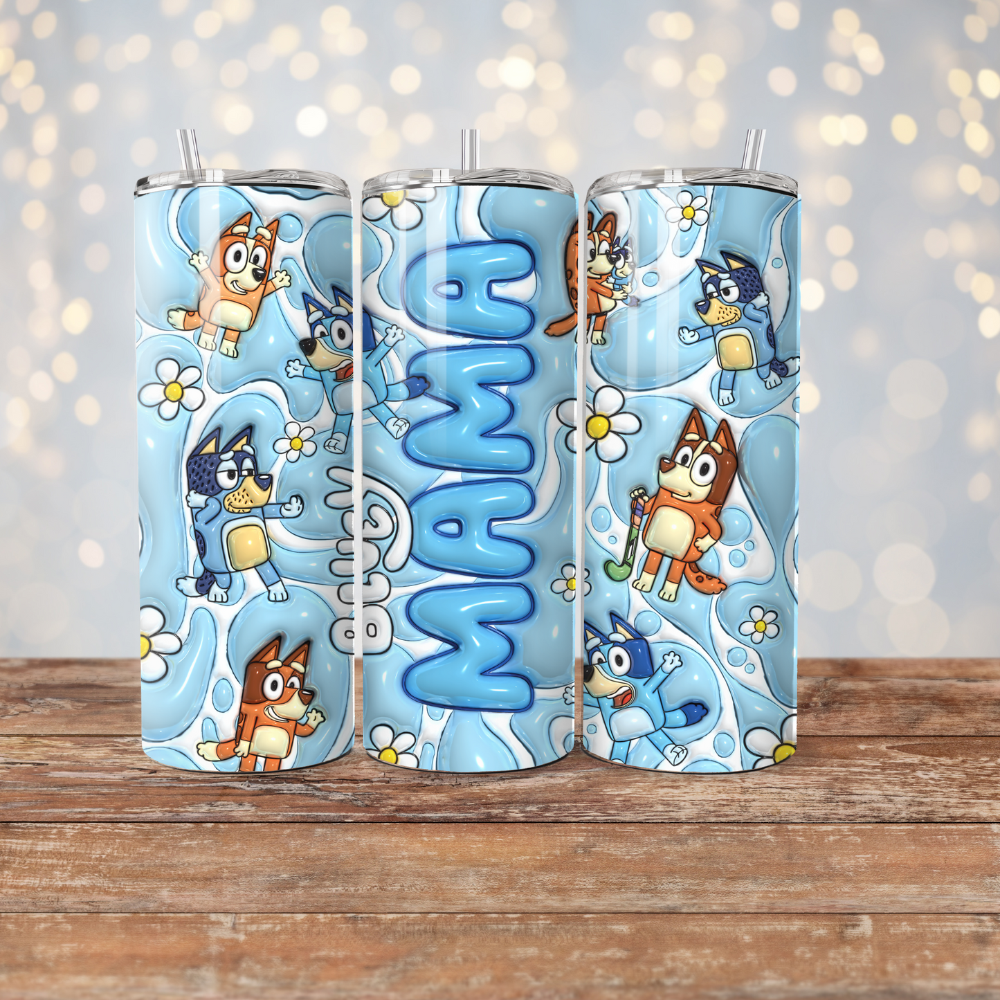 Bluey Mama Tumbler