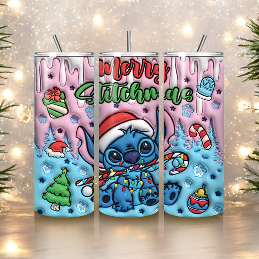 Merry Stitchmas Tumbler